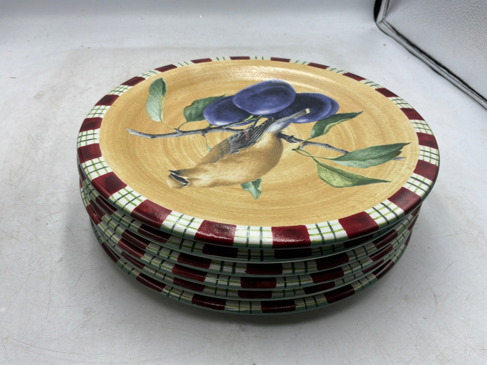 Set 6 Sm Lenox Plates